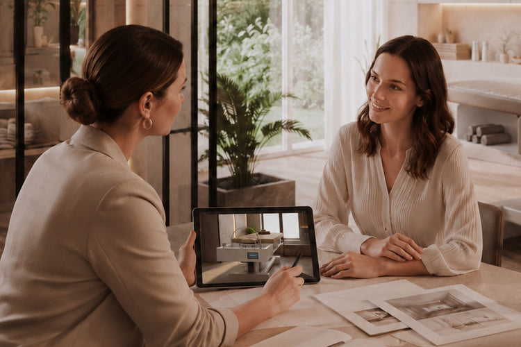 Persönliche Beratung und technischer Support für SHAZAY HeadSpa Partner
